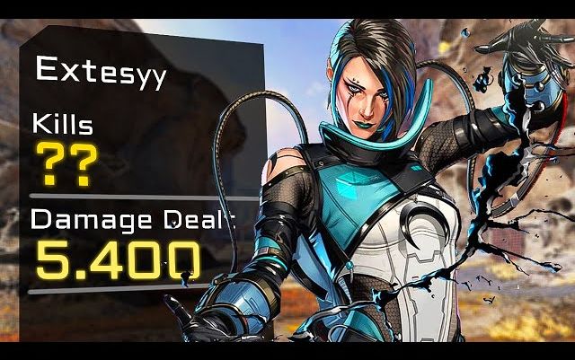 【APEX/Extesyy】用新英雄catalyst打出5400点伤害!截图