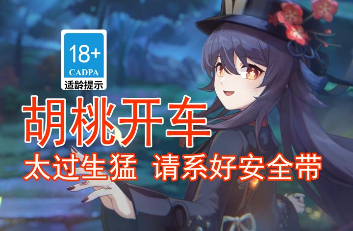 【原神歪传】胡桃开车生猛 请系好安全带截图