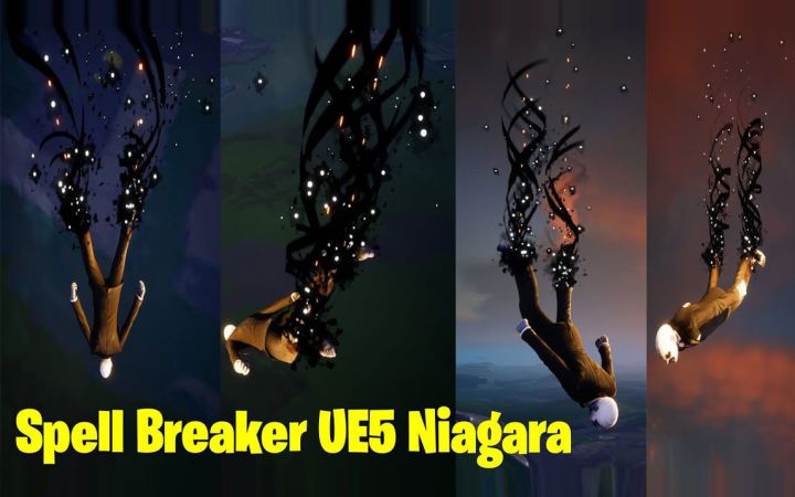 在虚拟引擎5中创建Spell Breaker(破法者)特效截图