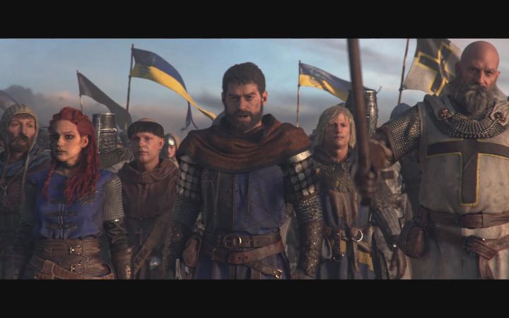 PS4/PS5中世纪题材游戏《勇敢者》预告（2P更新实际游戏画面）截图