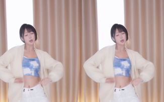 【鱼子酱】《2》白色常服套装 直播跳舞录屏