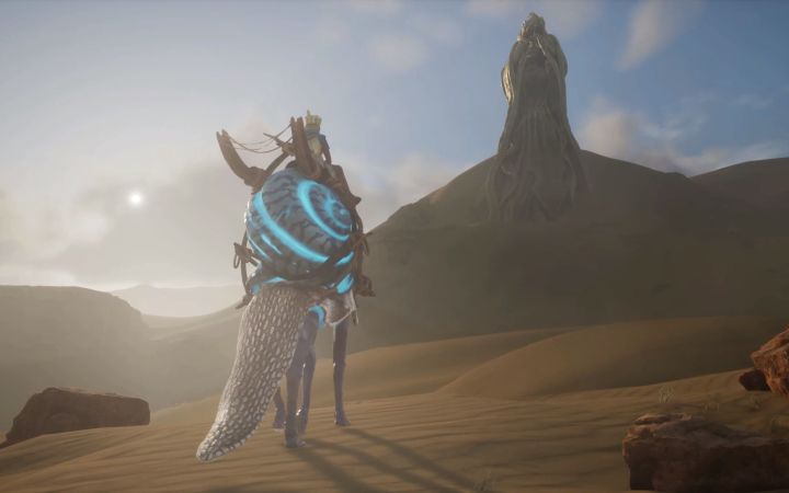 虚幻5引擎MMORPG端游新作 创世之烬 最新沙漠地图实机场景展示截图