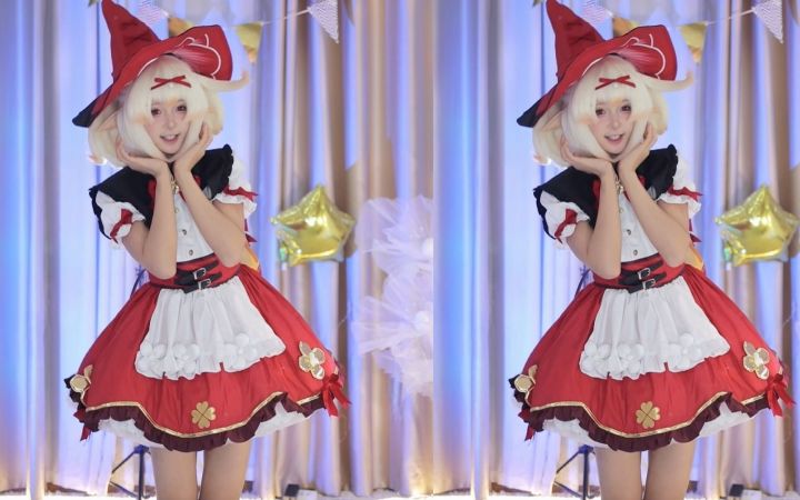 【鱼子酱】《すきっちゅーの!》可莉限定 直播跳舞录屏截图