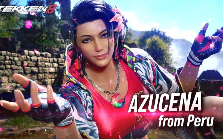 来自秘鲁的全新角色《铁拳8》“Azucena”参战宣传片截图
