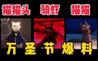 【光遇】骑虾/猫猫服饰/炸毛猫！万圣节猫咪主题来袭？万圣节内容全爆料！（更新中）