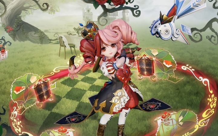 【皮肤展示】金鱼姬全新绮境漫游系列皮肤「红心纸宴」截图