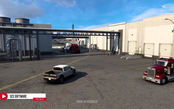 【SCS Software】德克萨斯州——汽车制造厂截图