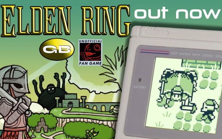 像素《艾尔登法环》Game Boy(Demake)可玩版现已推出截图
