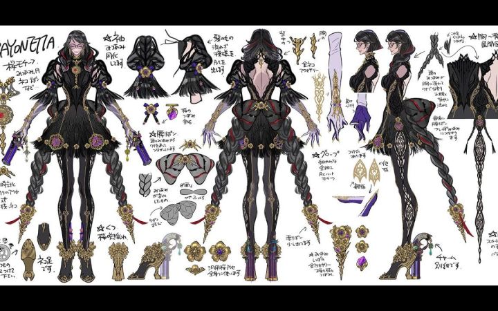 《猎天使魔女3》的角色设定宣传片截图