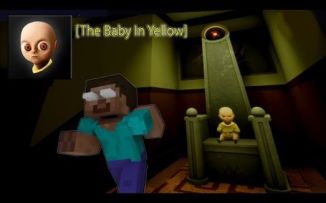 MC怪物学院动画丨The Baby in yellow Horror 1% Challenge黄衣宝宝挑战丨我的世界动画