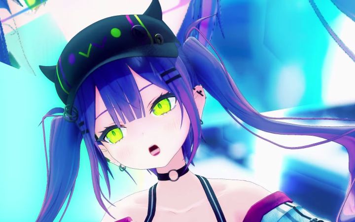 【VtuberMMD】铁心全崩 女孩【常暗永远】【搬运】截图