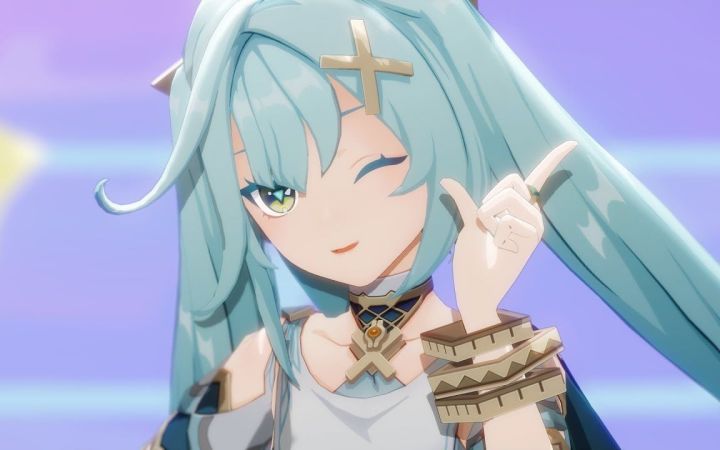 【原神MMD】好き!雪!本気マジック【珐露珊】【搬运】截图