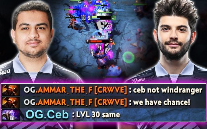 OG.ATF vs OG.CEB两个三号位相遇  ceb拿出30级黑暗贤者 年轻人不要太嚣张@ATF截图