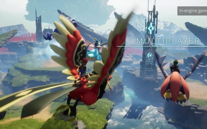 【TGS23】类宝可梦游戏《幻兽帕鲁》预告截图
