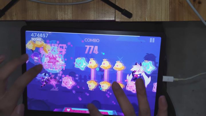 DJMAX联动魔王Nightmare大触11级金S手元截图