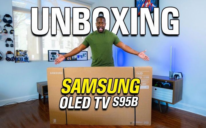 三星 S95B OLED 智能电视开箱截图