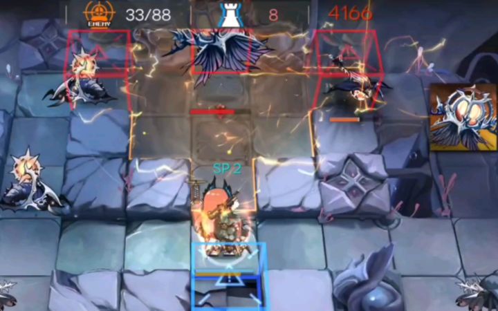 【明日方舟】神之手+刀舞+巫咒+罐头 通关海沫只需异客一人?截图