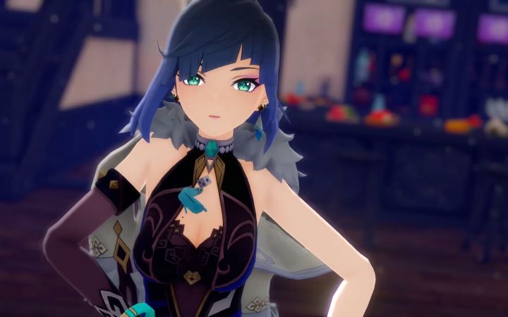 【原神MMD】Hype Boy (MAMA ver.)【夜兰】【搬运】截图