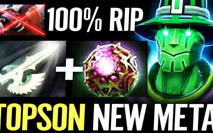 TOPSON中单拉比克,天堂之戟+吹风就是不让对面拍拍上脸!【DOTA2】截图