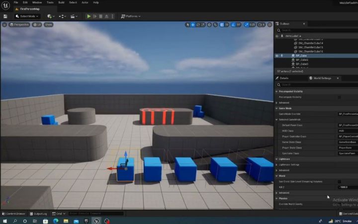 如何在虚幻引擎5中使用尼亚加拉系统创建增强力量以摧毁敌人 【UE5教程】截图