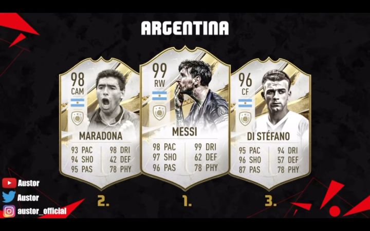 fifa盘点各国最具代表性的传奇截图