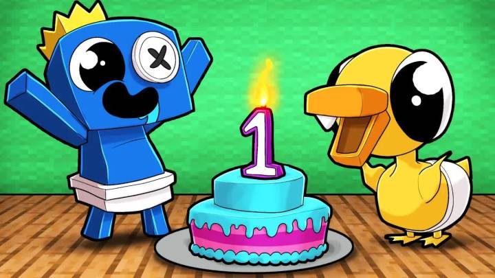 黄色彩虹的朋友1岁生日!("我)截图