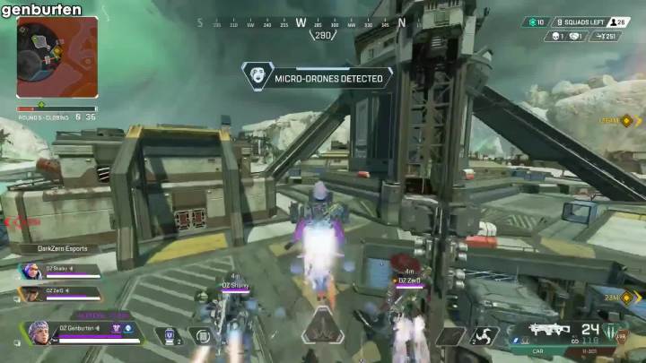 【APEX/转载】ALGS中瓦鸡的大出bug了截图