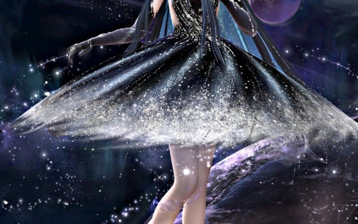 “披戴星河，向你走来”新阁实在是太美了！[闪耀暖暖]截图