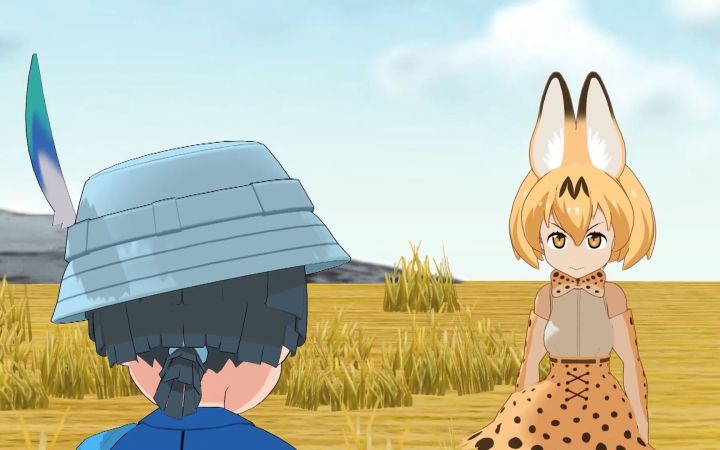 【兽娘MMD】嚯,朝我走过来了吗,不选择逃跑反而主动接近我吗?截图