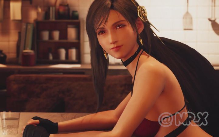 《最终幻想7重制版》MOD 蒂法的泳衣截图