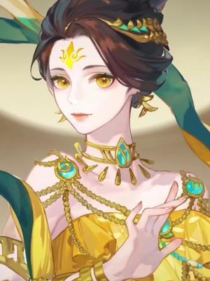 【#阴阳师】画中仙身着华美霓裳!化身仙女的花鸟卷你喜欢吗?#花鸟卷 #手机游戏 #凰羽仙音 #二次元截图