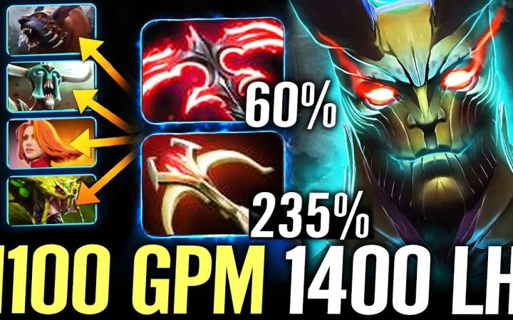 天梯局寂灭+六神装刷新球恐怖利刃,84分钟难受局【DOTA2】截图