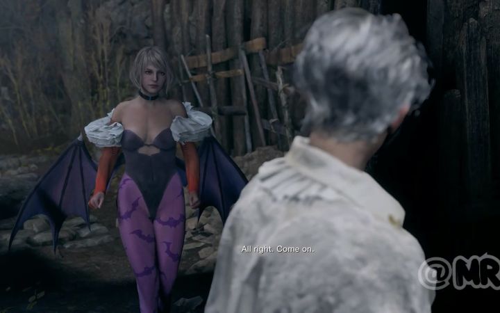 《生化危机4重制版》MOD 阿什莉小魅魔 恶魔战士莫妮卡MOD截图