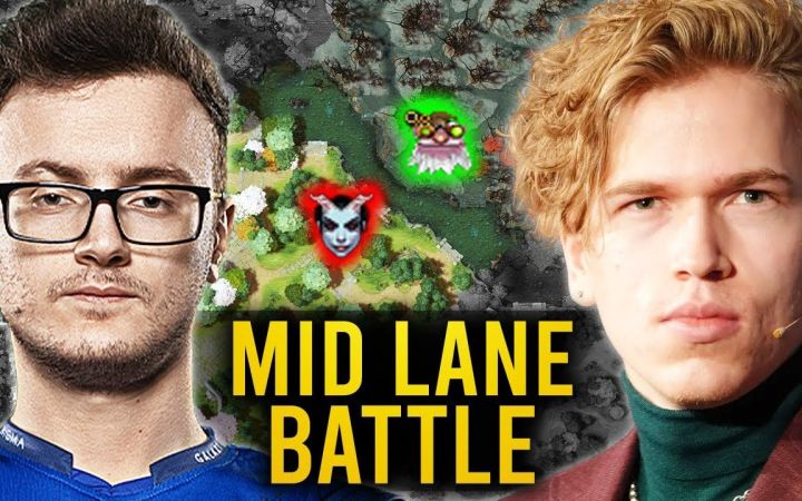 强强中单对决!MIRACLE女王 vs TOPSON火枪【DOTA2】截图