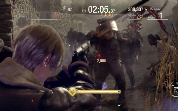《生化危机4:重制版》“佣兵模式”宣传片 本篇课金要素追加截图