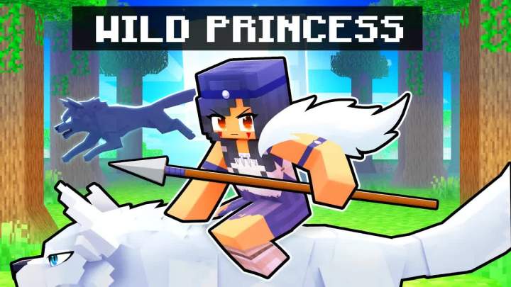 【Aphmau】成为 Minecraft 中的野生公主!截图
