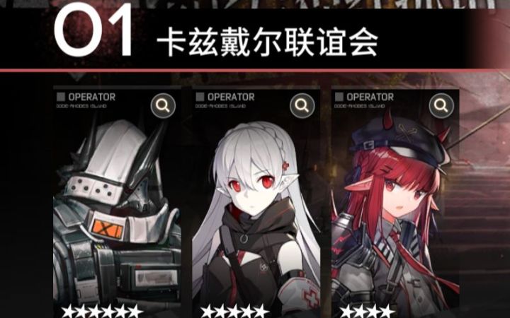 【明日方舟】月度小队精1四星低配攻略（卡兹戴尔联谊会）截图