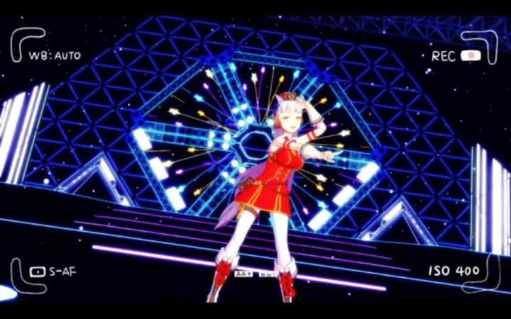 【闪耀优俊少女mmd】黄金船《アイドル》截图