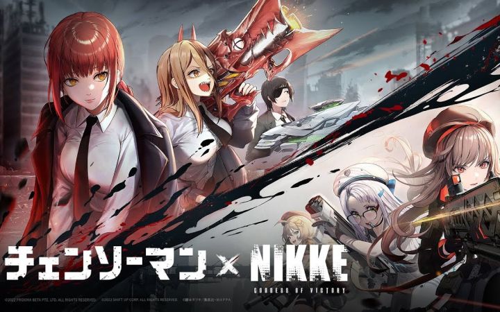 《妮姬：胜利女神》x《电锯人》联动宣传片截图