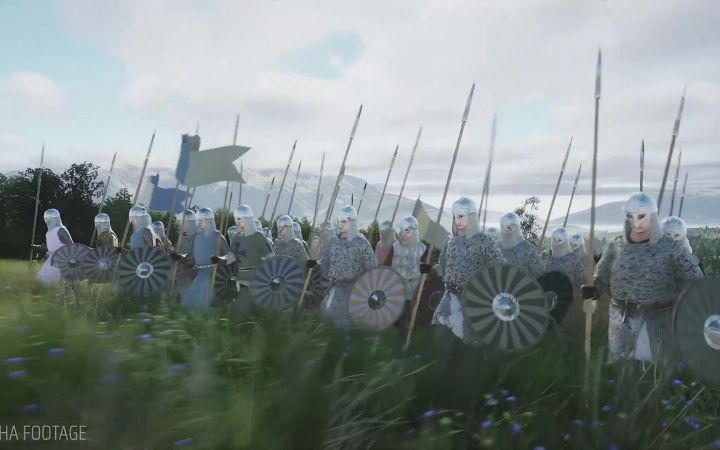 中世纪题材RTS《领主》演示截图