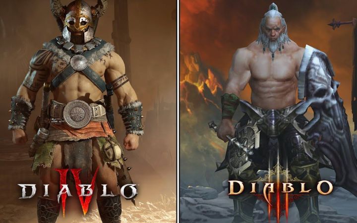 暗黑破坏神4 vs. 暗黑破坏神 3 - 物理及细节对比截图
