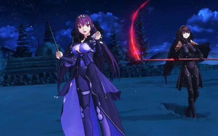 《Fate/Grand Order Arcade》斯卡哈·丝卡蒂 实战！截图