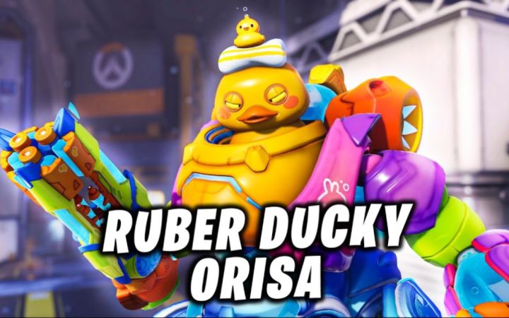 奥莉莎 传奇皮肤 Rubber Ducky Orisa截图