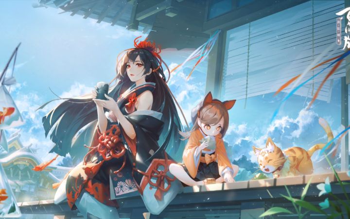 【阴阳师：百闻牌】铃鹿御前清姬跳跳弟弟纯破甲+天井下会发生什么截图