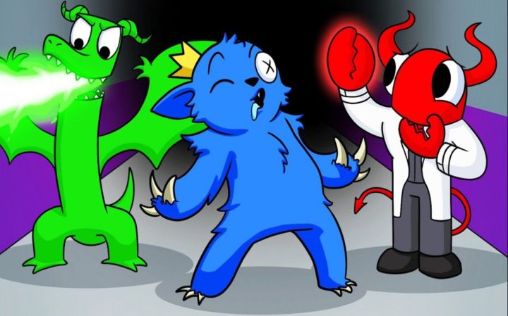 【同人动画】彩虹朋友被诅咒了?!截图