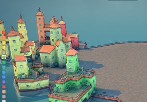 不同颜色对比展示5