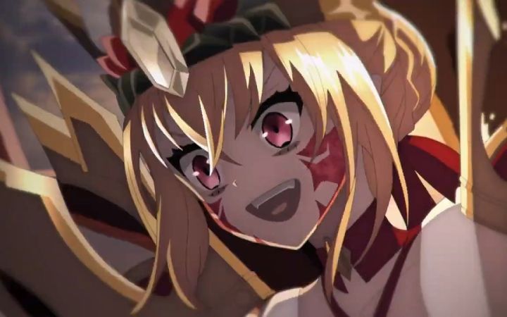 《Fate/Grand Order》手游与街机版联动TV广告截图