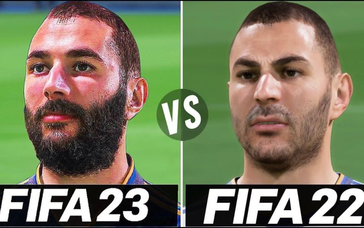 FIFA 23 与 FIFA 22 - 游戏玩法比较截图