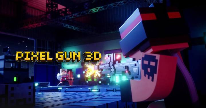 TOP15最佳在线射击手游之，像素枪 3D（Pixel gun 3D）截图