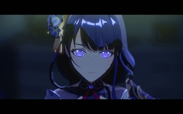 【原神MMD】酔いどれ知らず / 不知醉【雷电将军】【搬运】截图